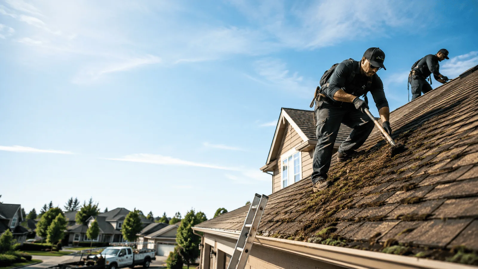Roof Moss Removal in Manitou, KY near me